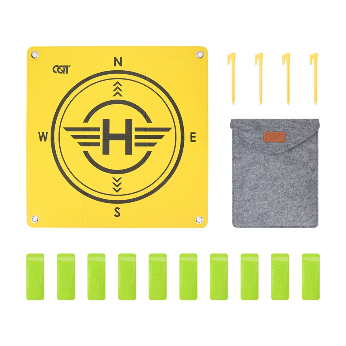 CQT Universal Drone Landing Pad Foldable Double-Side Waterproof Drone Helipad for Mavic 4Pro/AIR3S/AVATA2 Drone Accessoies
CQT Universal Drone Landing Pad Foldable Double-Side Waterproof Drone Helipad for Mavic 4Pro/AIR3S/AVATA2 Drone Accessoies