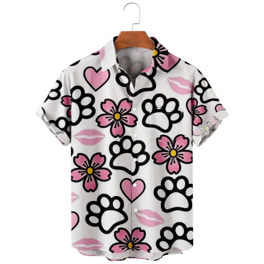 Hawaiian Shirt For Men Oversized Loose Casual Short Sleeves Tops Camping Vacation Shirts
Hawaiian Shirt For Men Oversized Loose Casual Short Sleeves Tops Camping Vacation Shirts