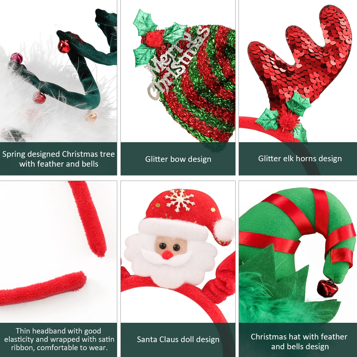 6pcs Christmas Headbands Festive Snowflake Pattern Hair Accessories for Women s Party Costume Cosplay Xmas Decoration
6pcs Christmas Headbands Festive Snowflake Pattern Hair Accessories for Women s Party Costume Cosplay Xmas Decoration