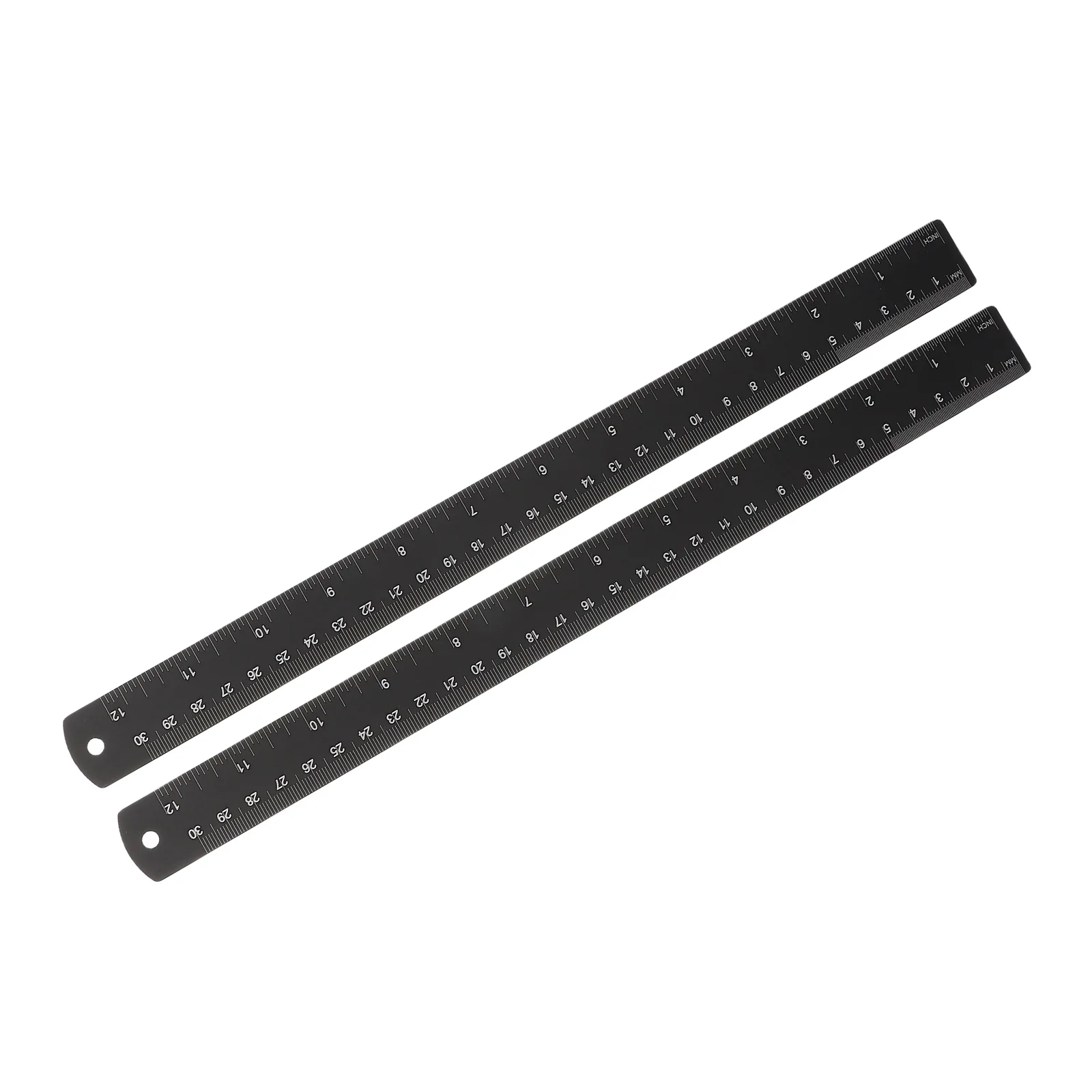 2pcs Black Aluminum Alloy Ruler 30cm Metal Multi Function Woodworking Tools Office Supplies Precision Markings Stable Structure
2pcs Black Aluminum Alloy Ruler 30cm Metal Multi Function Woodworking Tools Office Supplies Precision Markings Stable Structure