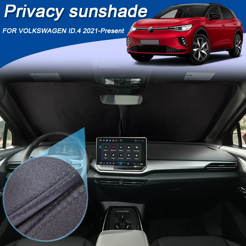 Автомобильный солнцезащитный козырек на черное окно для Volkswagen ID.4 2021-настоящее время, автоматическая защита от УФ-лучей, теплоизоляция, защитная крышка, аксессуар для интерьера
Автомобильный солнцезащитный козырек на черное окно для Volkswagen ID.4 2021-настоящее время, автоматическая защита от УФ-лучей, теплоизоляция, защитная крышка, аксессуар для интерьера