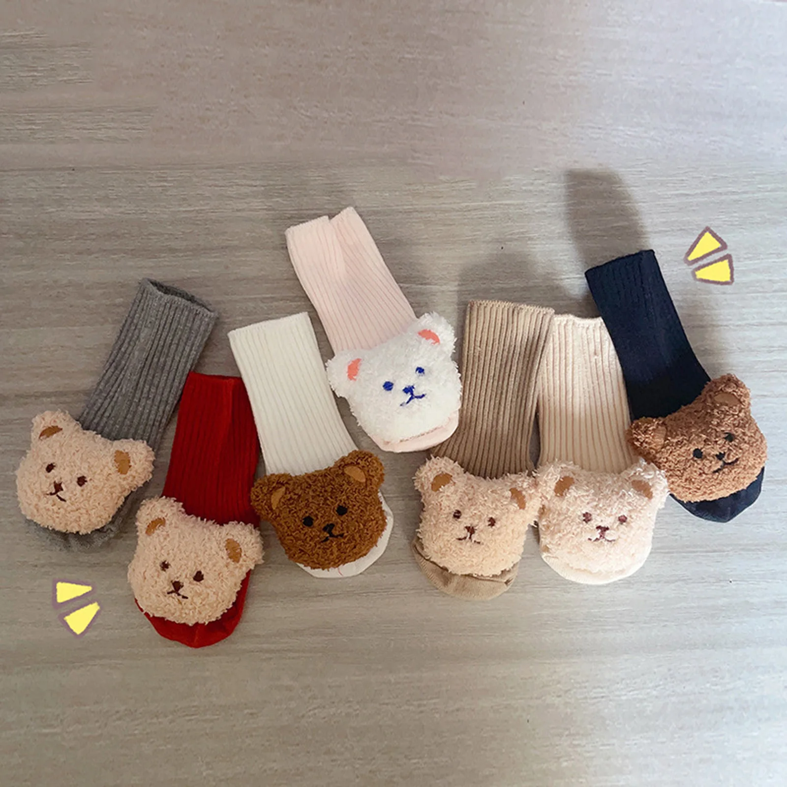 Newbirn Infant Baby Floor Socks Cartoon Bear Long Knitting Spring Fall Winter Anti Slip Socks Infant Socks For 0-12Months
Newbirn Infant Baby Floor Socks Cartoon Bear Long Knitting Spring Fall Winter Anti Slip Socks Infant Socks For 0-12Months