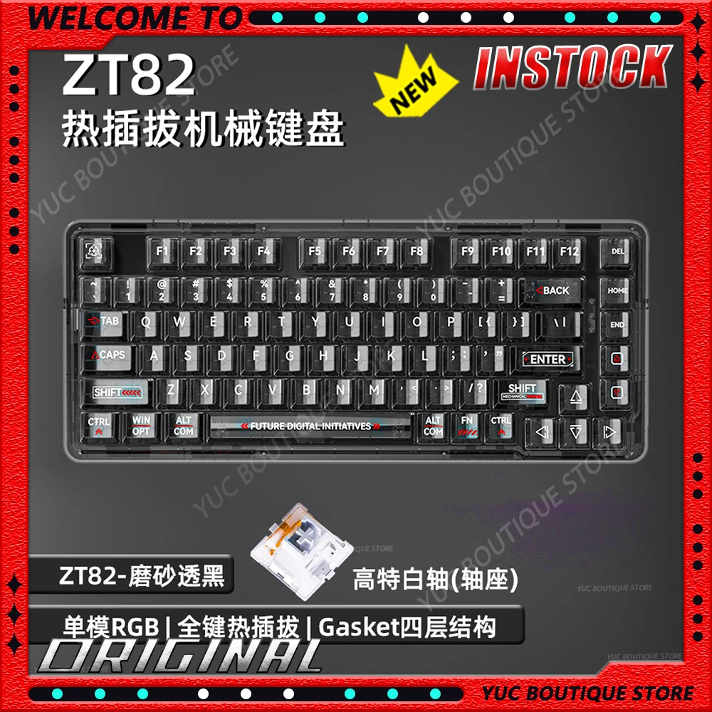 НОВЫЙ Zifriend ZT104/82 для киберспорта, игровая механическая прокладка, структура RGB-клавиатуры, проводная клавиатура на заказ, игровые аксессуары с горячей заменой
НОВЫЙ Zifriend ZT104/82 для киберспорта, игровая механическая прокладка, структура RGB-клавиатуры, проводная клавиатура на заказ, игровые аксессуары с горячей заменой