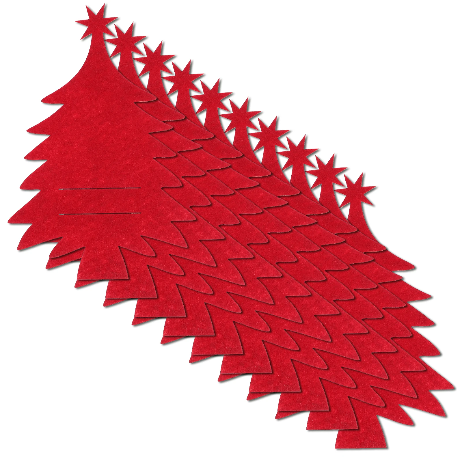 8Pcs Christmas Tree Cutlery Holders Red Felt Silverware Covers Xmas Dinner Table Decoration Party Cutlery Holder Fork Spoon Bags
8Pcs Christmas Tree Cutlery Holders Red Felt Silverware Covers Xmas Dinner Table Decoration Party Cutlery Holder Fork Spoon Bags