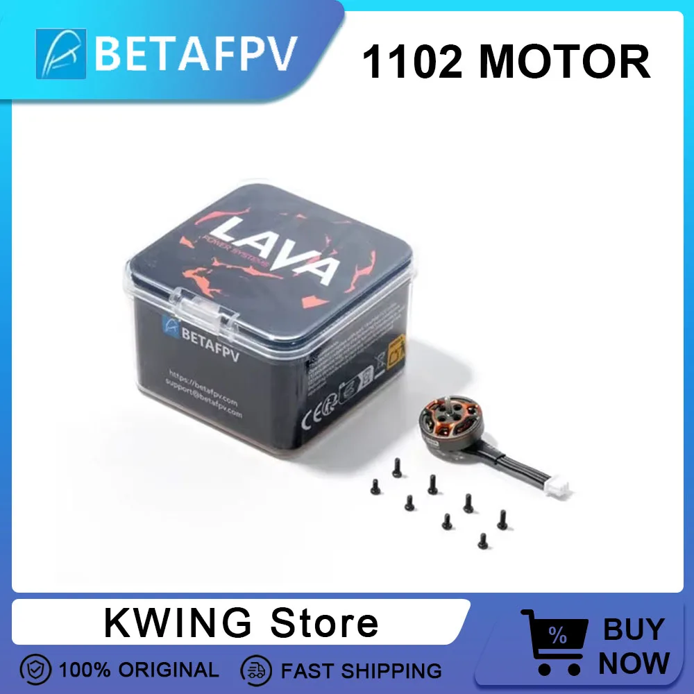 4 шт. BETAFPV 1102 14000KV бесщеточные двигатели 22 мм/44 мм длина кабеля для рамки 75 мм Meteor75 HD для RC Drone FPV Quadcopter
4 шт. BETAFPV 1102 14000KV бесщеточные двигатели 22 мм/44 мм длина кабеля для рамки 75 мм Meteor75 HD для RC Drone FPV Quadcopter