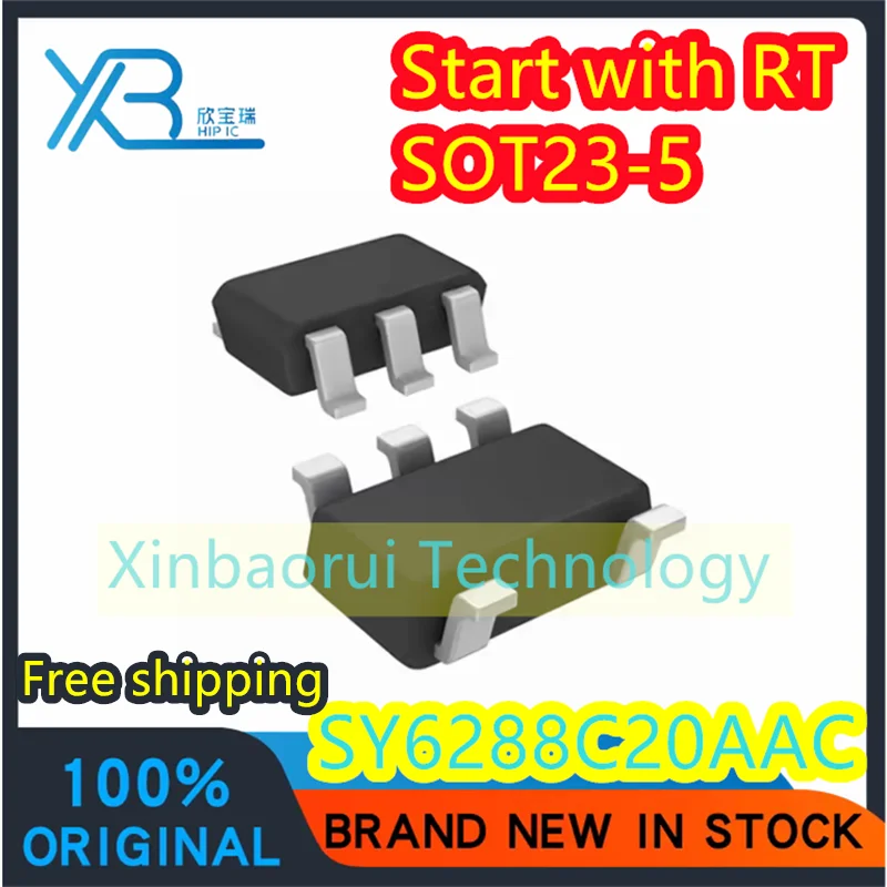 (10/50pieces) SY6288C20AAC SY6288 Parts Mark RT RT5NB RT Start SOT23-5 SMD Chip IC 100% Brand New Consumer Free shipping
(10/50pieces) SY6288C20AAC SY6288 Parts Mark RT RT5NB RT Start SOT23-5 SMD Chip IC 100% Brand New Consumer Free shipping