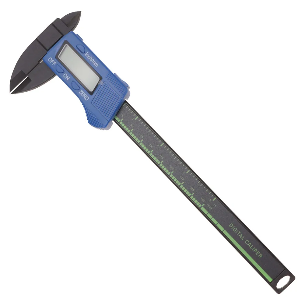Digital Caliper Plastic Carbon Fiber Large LCD Display Measuring Tool Inch Millimeter Conversion Depth Diameter Measurement
Digital Caliper Plastic Carbon Fiber Large LCD Display Measuring Tool Inch Millimeter Conversion Depth Diameter Measurement