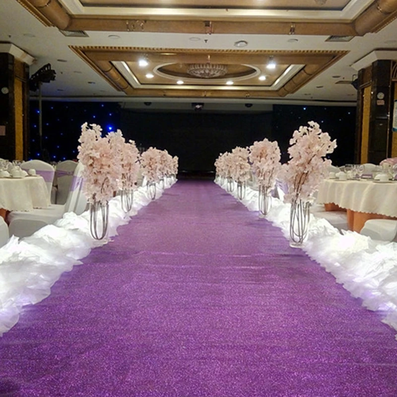 2 PCS 5 Meter Long New Wedding Road Lead T Stage Decorative Snow Yarn Holiday Party Supplies Event Aisle Carpet Without Lights
2 PCS 5 Meter Long New Wedding Road Lead T Stage Decorative Snow Yarn Holiday Party Supplies Event Aisle Carpet Without Lights
