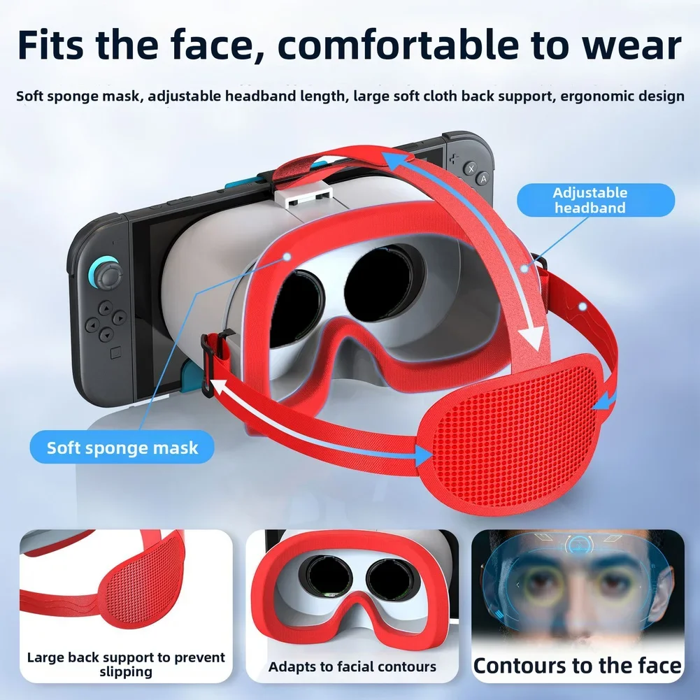 1 Pcs High-Definition Immersive 3D VR Glasses Construction Compact For Nintendo Switch 2 Christmas Console HD 3D Parts
1 Pcs High-Definition Immersive 3D VR Glasses Construction Compact For Nintendo Switch 2 Christmas Console HD 3D Parts