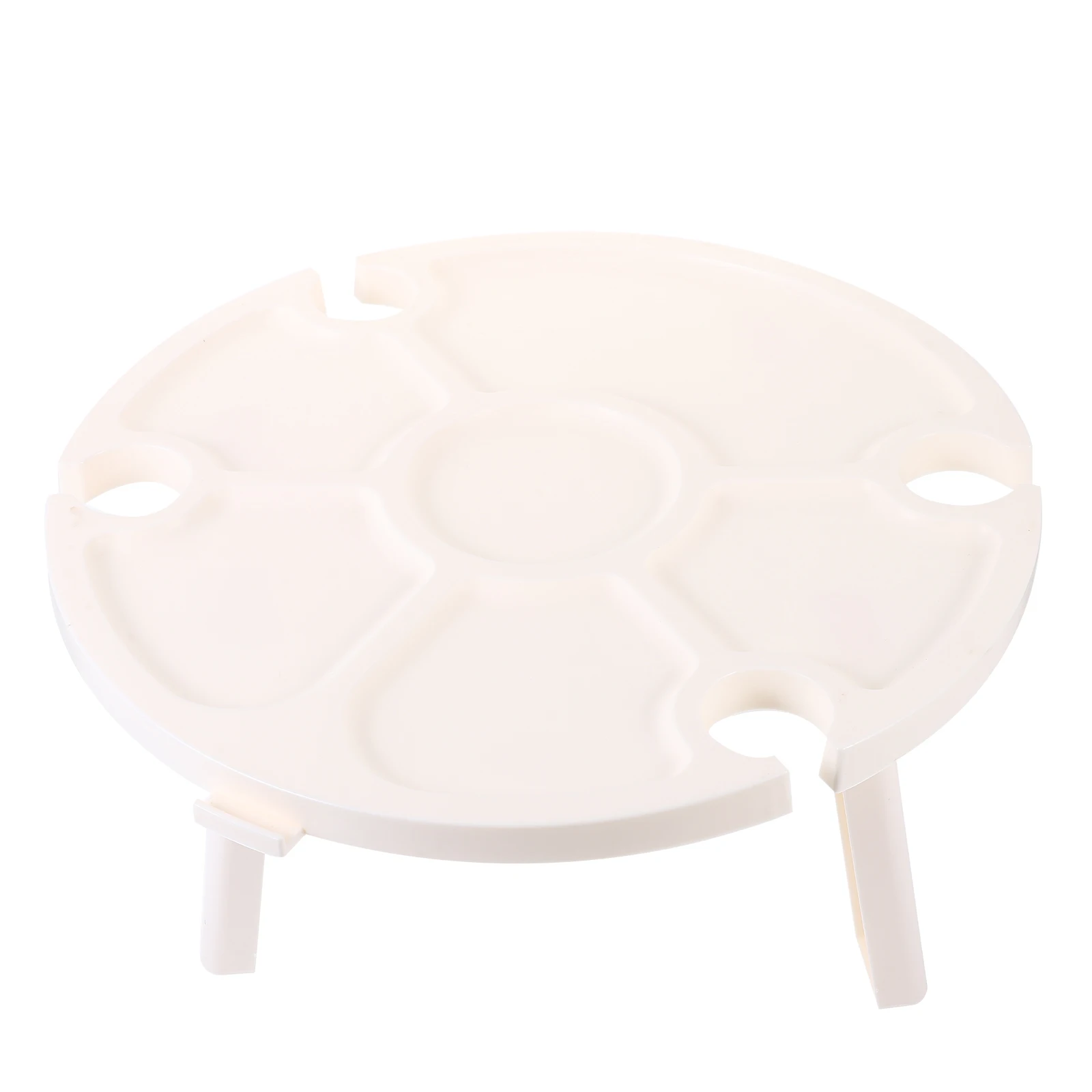 Портативный складной стол для пикника, легкий пластиковый маленький держатель для вина, закусок, пляжный кемпинг, открытый сад, барбекю, круглый стол
Портативный складной стол для пикника, легкий пластиковый маленький держатель для вина, закусок, пляжный кемпинг, открытый сад, барбекю, круглый стол