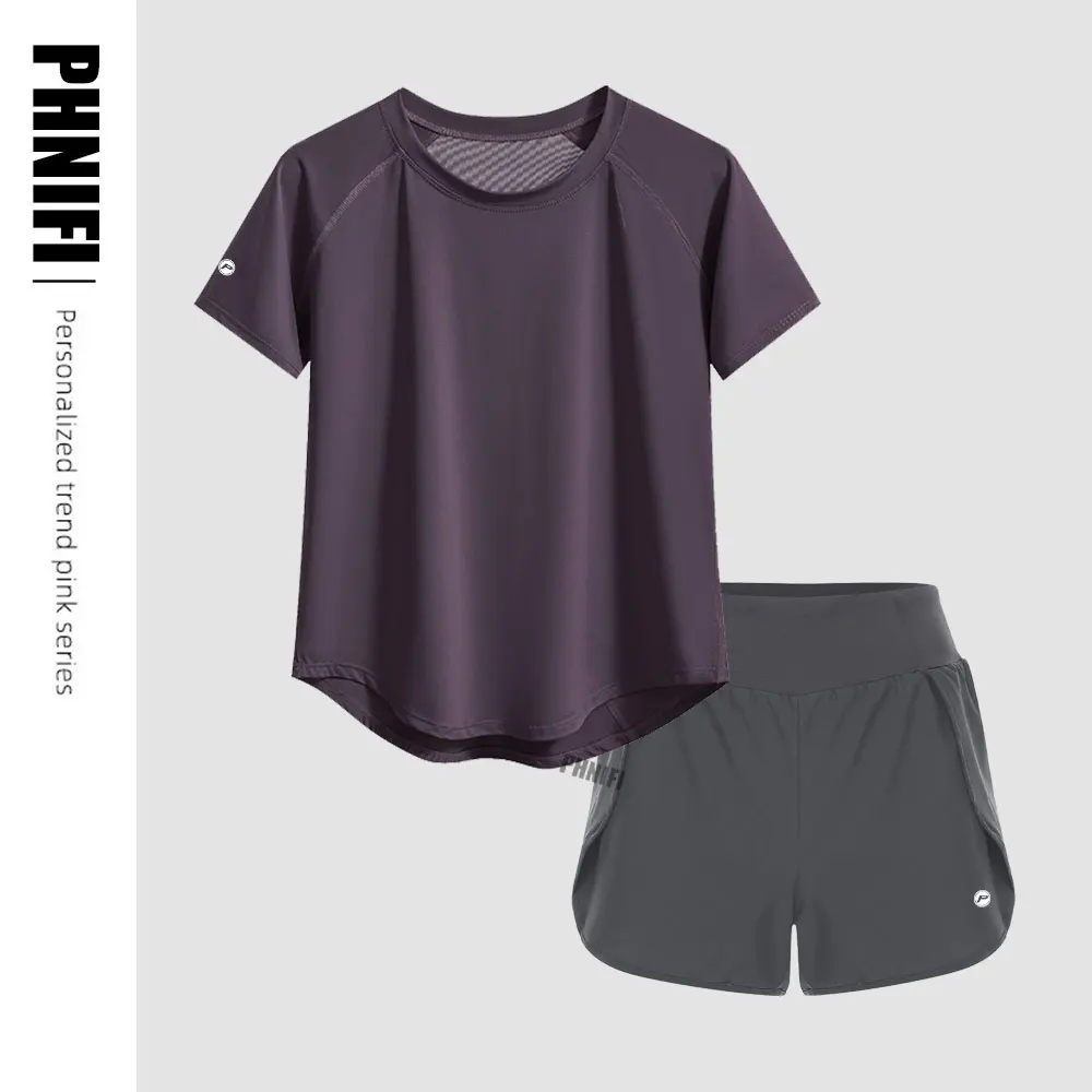 Brand soft Summer Running Sets Lightweight Breathable Quick Dry 2 Piece Gym Clothes Outfits Women Fitness Tops Shorts Suit New
Brand soft Summer Running Sets Lightweight Breathable Quick Dry 2 Piece Gym Clothes Outfits Women Fitness Tops Shorts Suit New