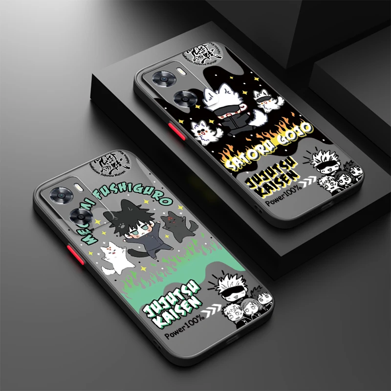 Cartoon Jujutsu Kaisen Art Frosted Translucent For OPPO X5 X3 A54S A5 A94 A16 A53S A57 A74 A72 A96 A98 A78 5G Back Phone Case
Cartoon Jujutsu Kaisen Art Frosted Translucent For OPPO X5 X3 A54S A5 A94 A16 A53S A57 A74 A72 A96 A98 A78 5G Back Phone Case