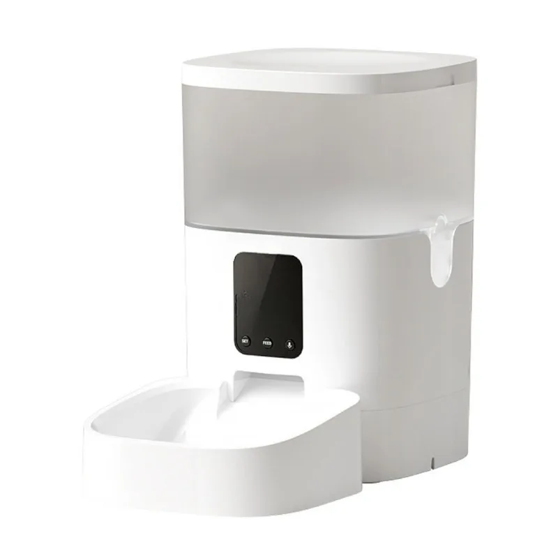 Smart cat feeder 6L capacity WiFi automatic timing quantitative cat and dog feeder
Smart cat feeder 6L capacity WiFi automatic timing quantitative cat and dog feeder