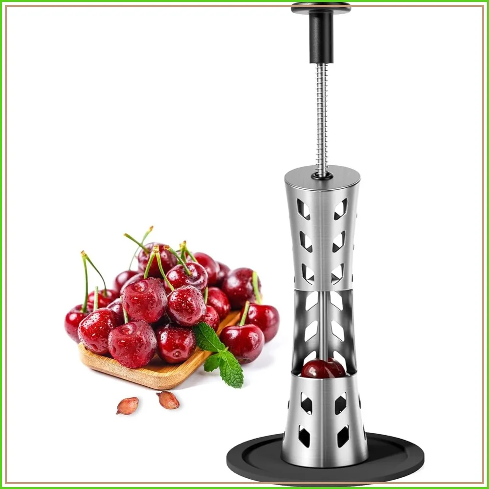 304 Stainless Steel Cherry Pitter, Press Type, Labor Saving Cherry Seed Remover, Durable Kitchen Tool
304 Stainless Steel Cherry Pitter, Press Type, Labor Saving Cherry Seed Remover, Durable Kitchen Tool