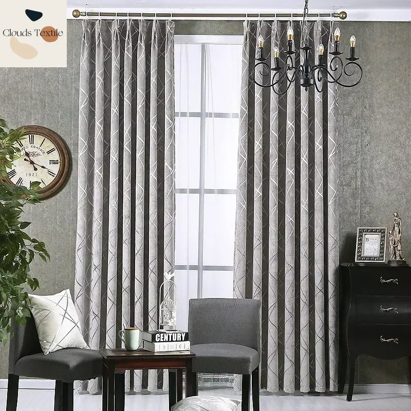 New Simple Modern Luxury Chenille Jacquard Curtains for Living Dining Room Bedroom Solid Color Curtain Room Window Customize
New Simple Modern Luxury Chenille Jacquard Curtains for Living Dining Room Bedroom Solid Color Curtain Room Window Customize