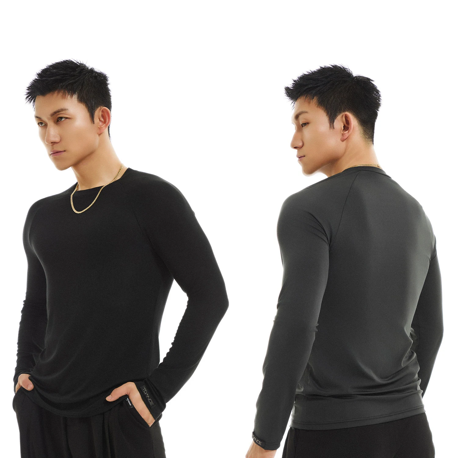 2025 Round Neck Long Sleeved Shirts Latin Dance Tops For Men Chacha Modern Dance Practice Clothes Adult Latin Costumes DQS19696
2025 Round Neck Long Sleeved Shirts Latin Dance Tops For Men Chacha Modern Dance Practice Clothes Adult Latin Costumes DQS19696