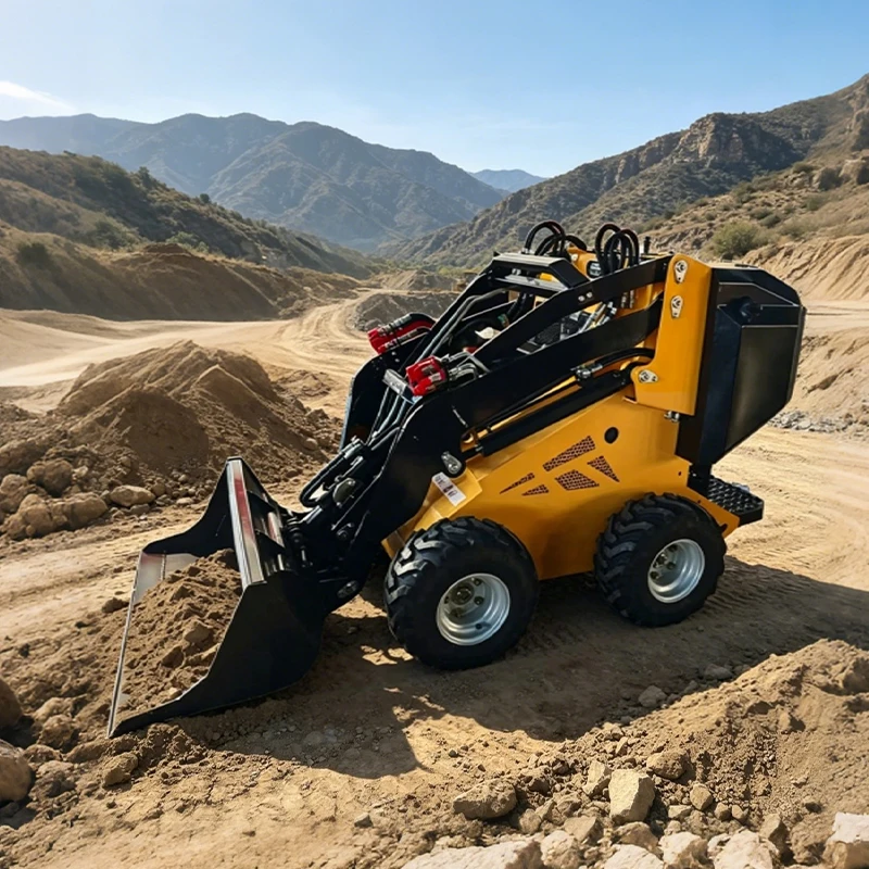 Fast Delivery Customizable Mini Skid Steer Loader Customized CE Engine Mini Loader Factory Deal Wholesale Diesel Loaders
Fast Delivery Customizable Mini Skid Steer Loader Customized CE Engine Mini Loader Factory Deal Wholesale Diesel Loaders
