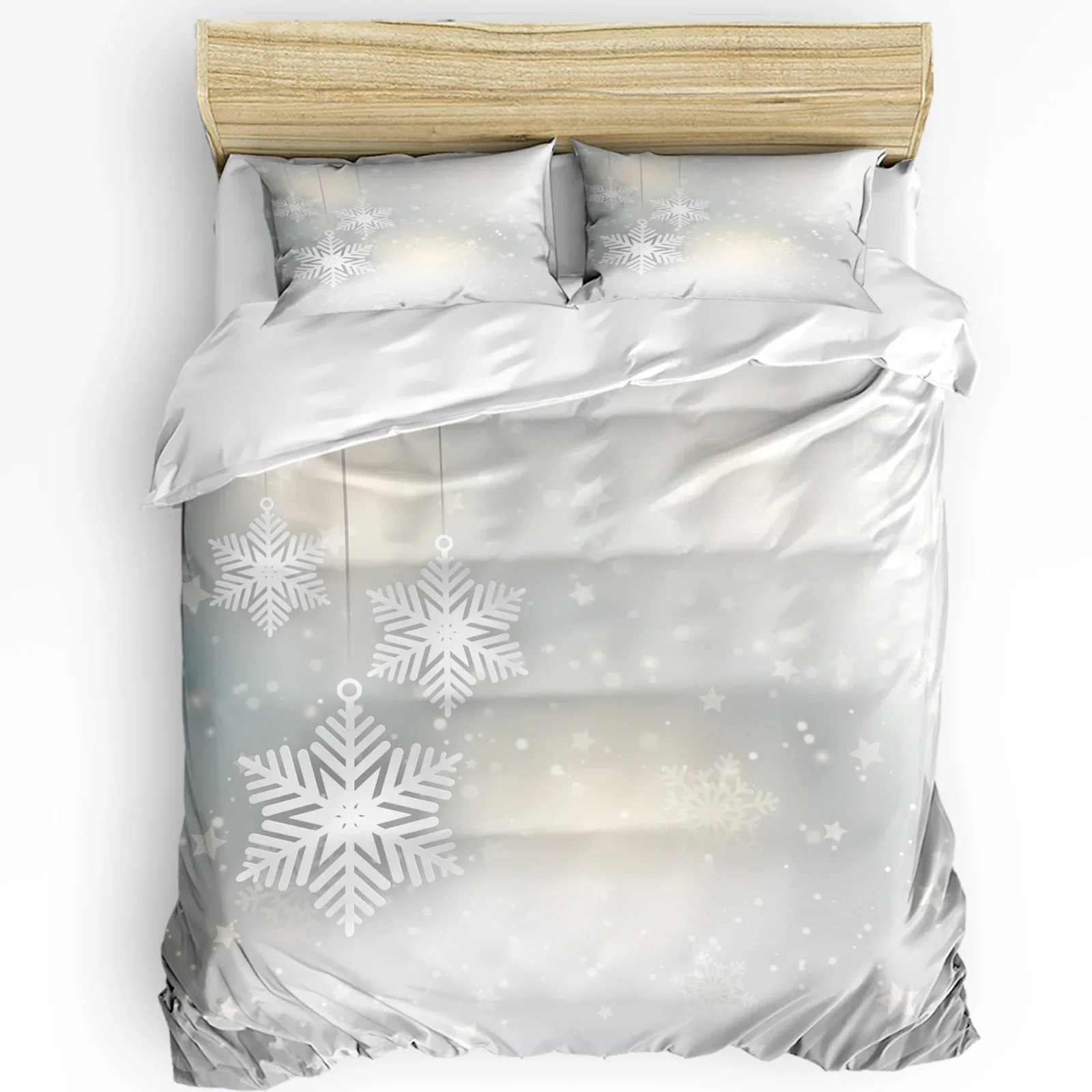 Christmas Snow Stars Duvet Cover Bed Bedding Set For Double Home Textile Quilt Cover Pillowcases Bedroom Bedding Set (No Sheet)
Christmas Snow Stars Duvet Cover Bed Bedding Set For Double Home Textile Quilt Cover Pillowcases Bedroom Bedding Set (No Sheet)