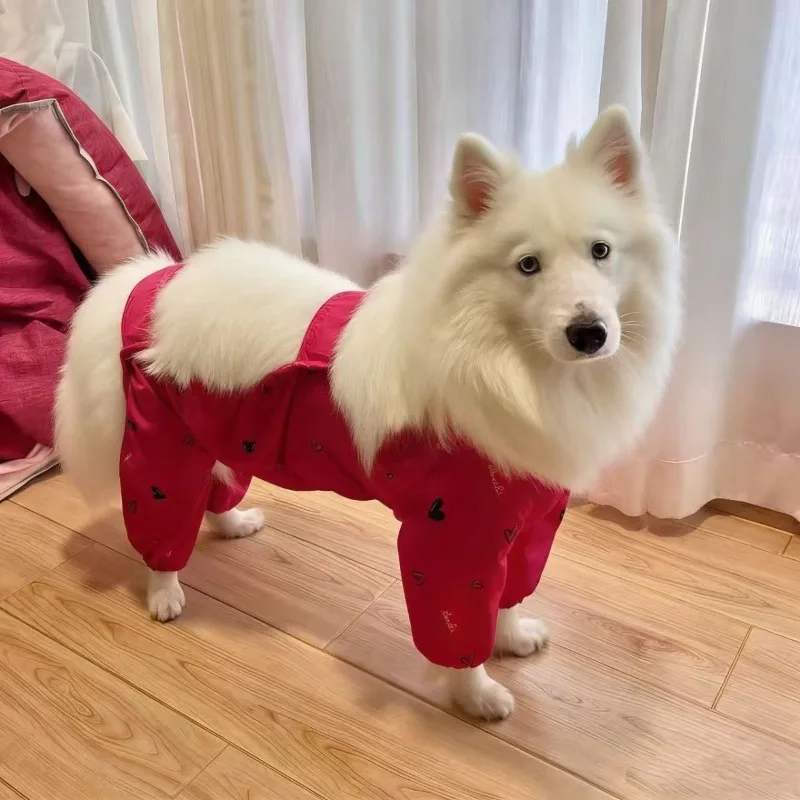 Insect-proof Waterproof and Dust-proof Pants Four-legged Dog Clothes Go Out Pet Thin Protective Leg Clothes Large Dog
Insect-proof Waterproof and Dust-proof Pants Four-legged Dog Clothes Go Out Pet Thin Protective Leg Clothes Large Dog