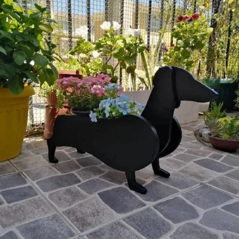 New Garden Flower Pot Dog Planter Schnauzer Bulldog Poodle Corgi Yorkshire Garden Pots DIY PVC Flower Planter Garden Home Decor
New Garden Flower Pot Dog Planter Schnauzer Bulldog Poodle Corgi Yorkshire Garden Pots DIY PVC Flower Planter Garden Home Decor