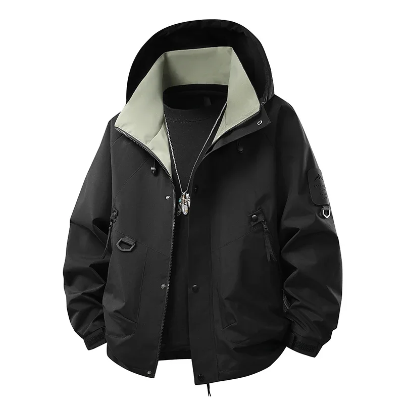 Men Spring Autumn Winter Jacket Hooded Casual Jackets High Quality Coats Mountaineering Suits Windproof Waterproof Down Jackets
Men Spring Autumn Winter Jacket Hooded Casual Jackets High Quality Coats Mountaineering Suits Windproof Waterproof Down Jackets