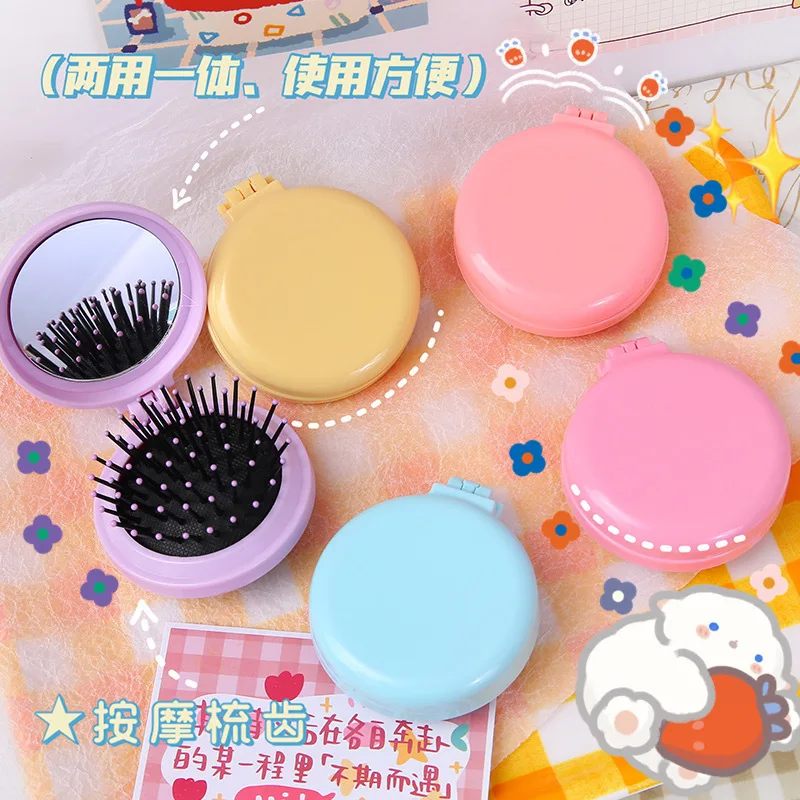 Small Size Hair Comb With Folding Mirror Traveling Portable Massage Folding Comb Women Girl Hair Brush With Mirror Styling Tools
Small Size Hair Comb With Folding Mirror Traveling Portable Massage Folding Comb Women Girl Hair Brush With Mirror Styling Tools