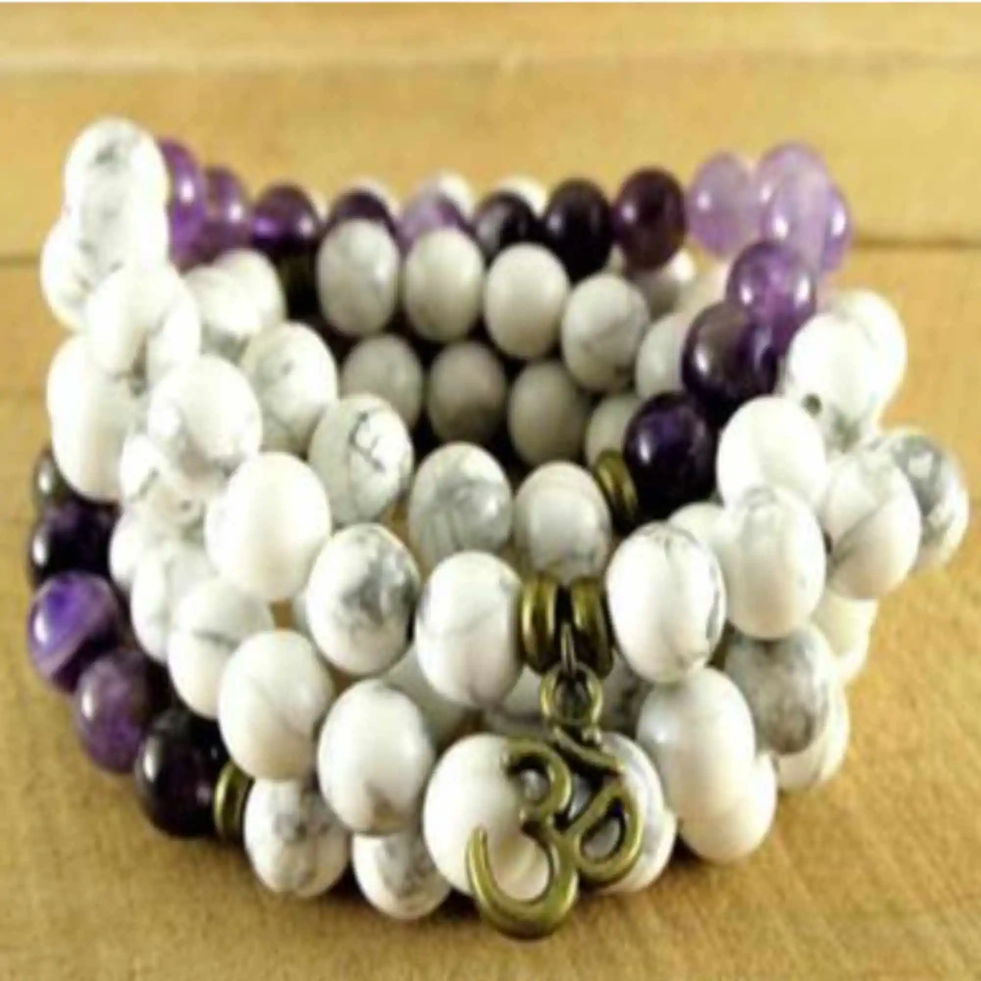 8mm Natural 108 knot white turquoise Amethyst beads necklace Japa Wear Energy Mala Handmade Wrap Health Prayer
8mm Natural 108 knot white turquoise Amethyst beads necklace Japa Wear Energy Mala Handmade Wrap Health Prayer