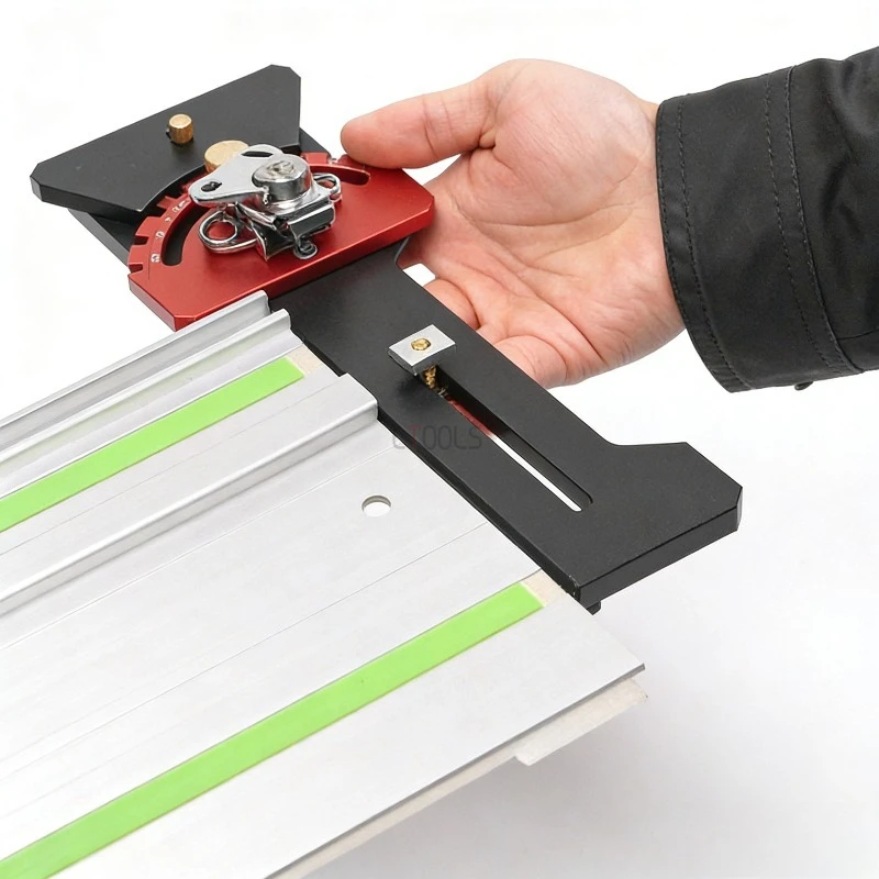 Woodworking Multi-Angle Guide Rail Clamp Auxiliary Jig Adjustable Track Saw Cutting Guide Protractor Precision Quick Stopper
Woodworking Multi-Angle Guide Rail Clamp Auxiliary Jig Adjustable Track Saw Cutting Guide Protractor Precision Quick Stopper