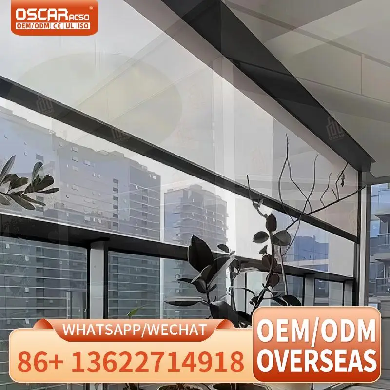 Wholesale Custom Electric Motorized Vertical Outdoor Patio Roller Blinds Windproof Waterproof Zip Screen Shades for Balconies Ga
Wholesale Custom Electric Motorized Vertical Outdoor Patio Roller Blinds Windproof Waterproof Zip Screen Shades for Balconies Ga