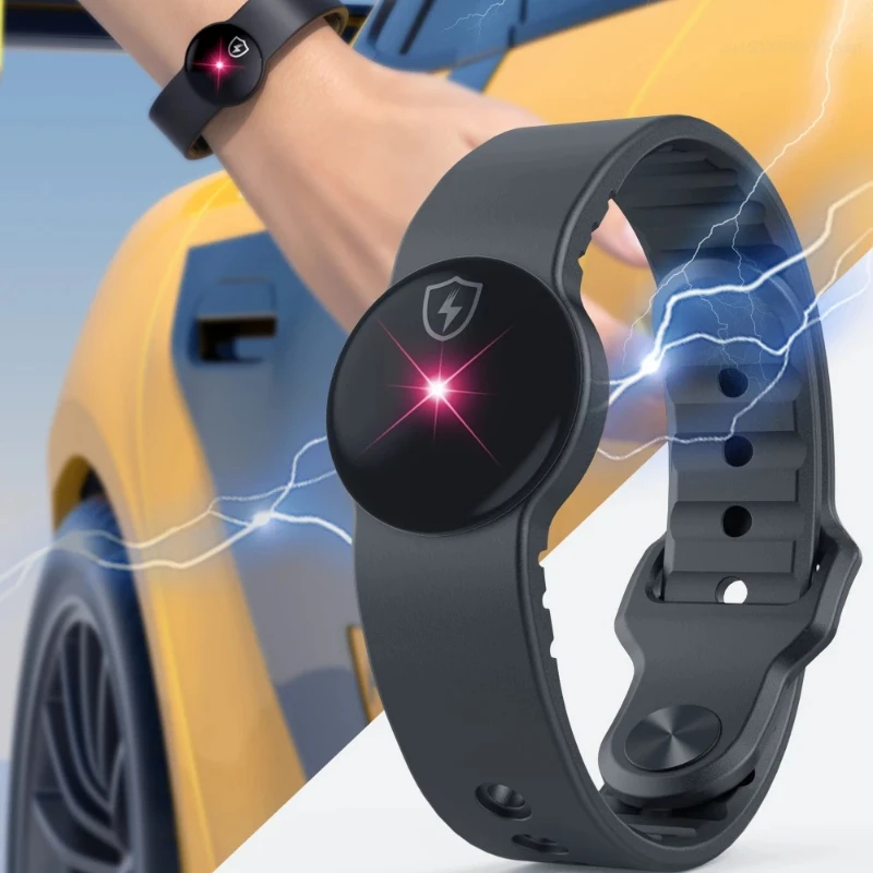 Smart Anti-static Bracelets Wireless Adjustable Silicone Static Eliminator Portable Remove Body Static Bracelet Adult Gift New
Smart Anti-static Bracelets Wireless Adjustable Silicone Static Eliminator Portable Remove Body Static Bracelet Adult Gift New