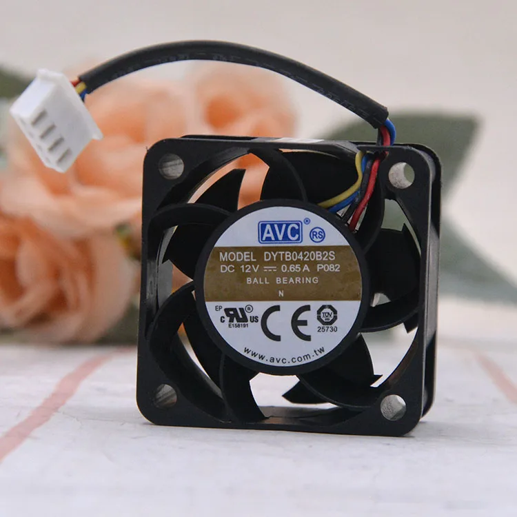 New For AVC DYTB0420B2S 4020 12v 0.65A 4CM 4Wire PWM Temperature Control Cooling Fan
New For AVC DYTB0420B2S 4020 12v 0.65A 4CM 4Wire PWM Temperature Control Cooling Fan