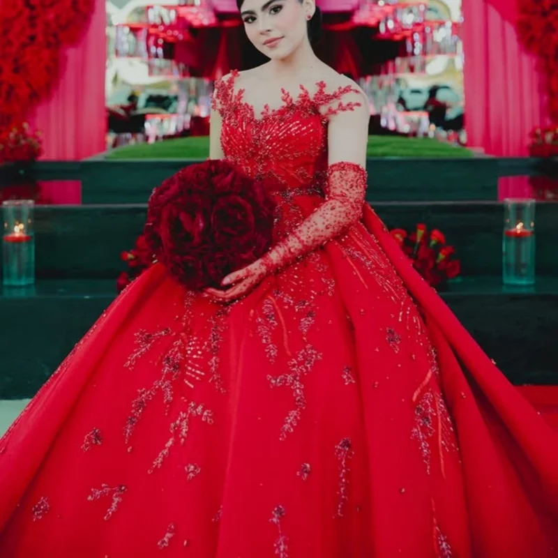 Красное платье для квинсеаньеры с открытыми плечами, кристаллами, пайетками, цветочным декором, длинным шлейфом и бантом, платья для 15-летия (Quinceanera) Индивидуальный заказ
Красное платье для квинсеаньеры с открытыми плечами, кристаллами, пайетками, цветочным декором, длинным шлейфом и бантом, платья для 15-летия (Quinceanera) Индивидуальный заказ