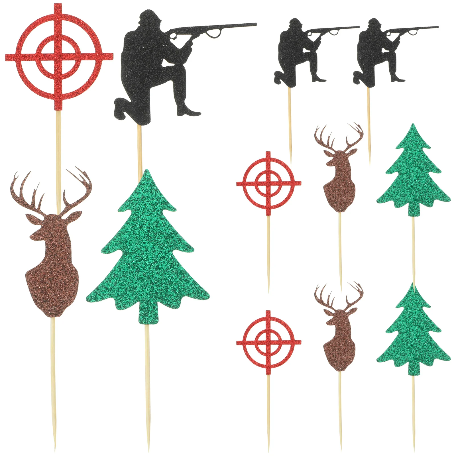 12 Pcs Birthday Themed Cupcake Toppers Decoration Wood Party Supplies Christmas Tree Cakes
12 Pcs Birthday Themed Cupcake Toppers Decoration Wood Party Supplies Christmas Tree Cakes