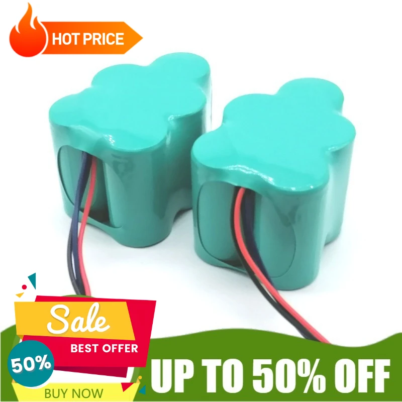 New 6V Battery Suitable for Ecovacs Robotic Vacuum Cleaner, Including Deebot TBD71 Dingding CEN630/680/71
New 6V Battery Suitable for Ecovacs Robotic Vacuum Cleaner, Including Deebot TBD71 Dingding CEN630/680/71