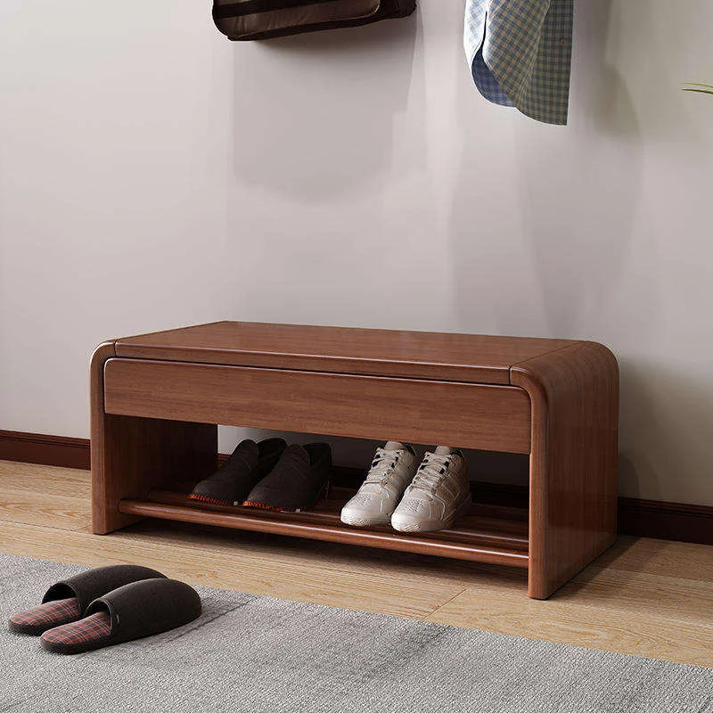 Modern Entryway Shoe Stool: Multi-functional Solid Wood Shoe-changing Stool With Nordic Minimalist Style
Modern Entryway Shoe Stool: Multi-functional Solid Wood Shoe-changing Stool With Nordic Minimalist Style