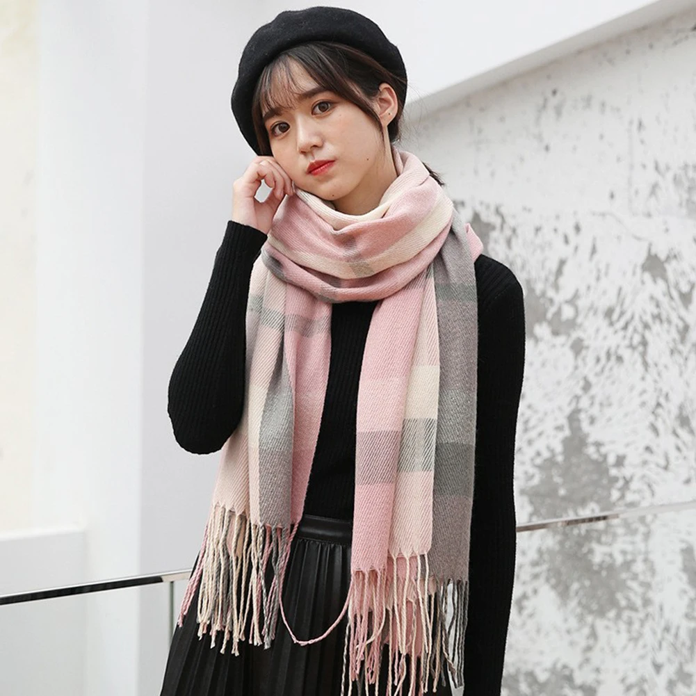 2024 Winter Wool Scarf for Women Thickening Warm Fringe Shawls Wraps Plaid Scarf for Winter Fall Great Present Idea
2024 Winter Wool Scarf for Women Thickening Warm Fringe Shawls Wraps Plaid Scarf for Winter Fall Great Present Idea