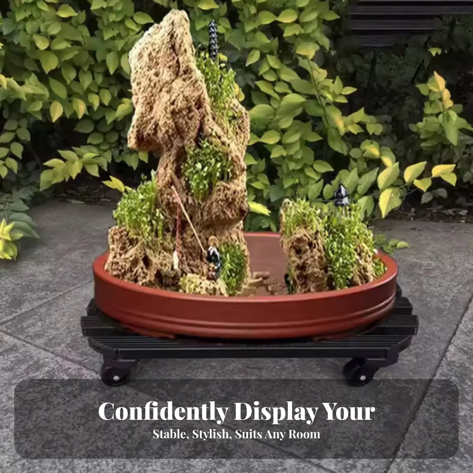 Wheeled Pot cart 360° Rotating Casters Planter tray sturdyDuty with Locking casters for Homeowners, Balcony, Patio, Greenhouse
Wheeled Pot cart 360° Rotating Casters Planter tray sturdyDuty with Locking casters for Homeowners, Balcony, Patio, Greenhouse