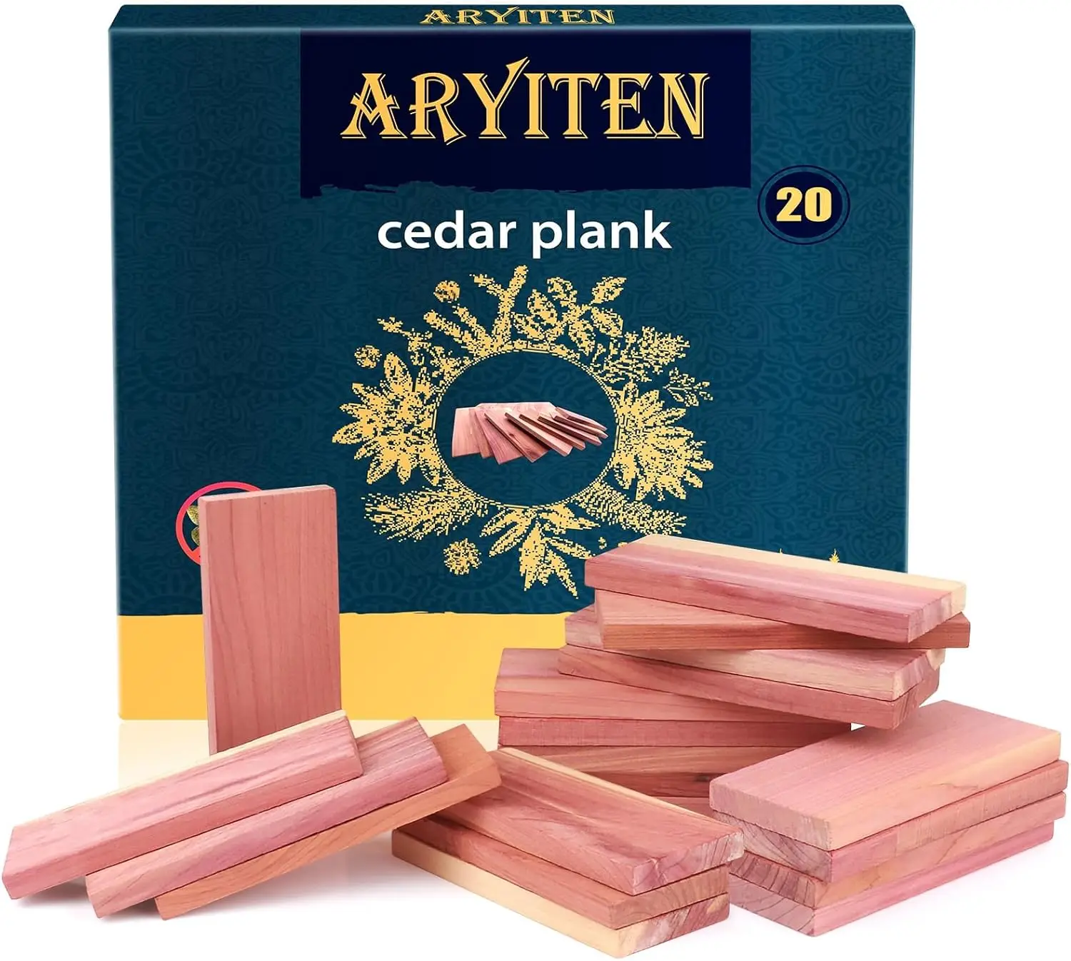 Cedar Blocks for Clothes Storage, 20 Pack - Natural Aromatic Scent for Closets & Drawers
Cedar Blocks for Clothes Storage, 20 Pack - Natural Aromatic Scent for Closets & Drawers