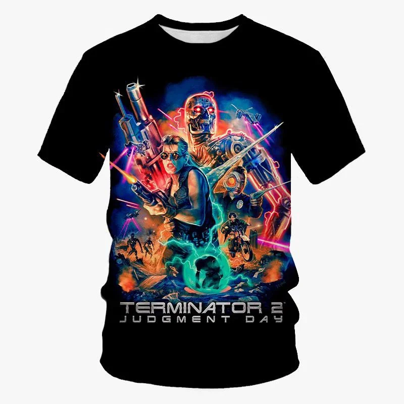 Terminator Classic Movie 3D Printing Plus Size Men's T-shirt Street Sport Quick Drying Breathable Harajuku Y2K Short Sleeve
Terminator Classic Movie 3D Printing Plus Size Men's T-shirt Street Sport Quick Drying Breathable Harajuku Y2K Short Sleeve