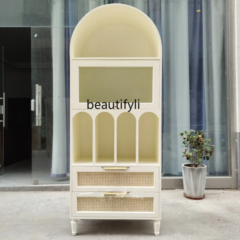LBX Solid Wood Bookcase Light Luxury Children's Floor Small Bookshelf Decorative Wine Cabinet Nordic Sideboard Cabinet
LBX Solid Wood Bookcase Light Luxury Children's Floor Small Bookshelf Decorative Wine Cabinet Nordic Sideboard Cabinet