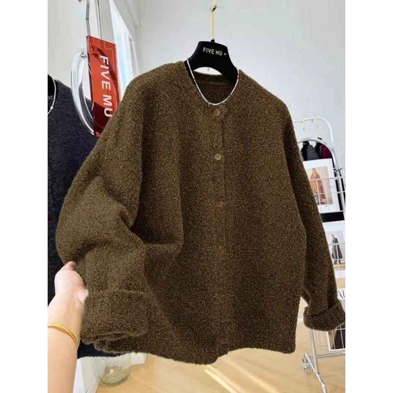 plus Size 300 Pou Knitted Open Cardigan Sweater Casual Loose Men's Autumn Winter New Sle Lazy Faion Outerwear
plus Size 300 Pou Knitted Open Cardigan Sweater Casual Loose Men's Autumn Winter New Sle Lazy Faion Outerwear