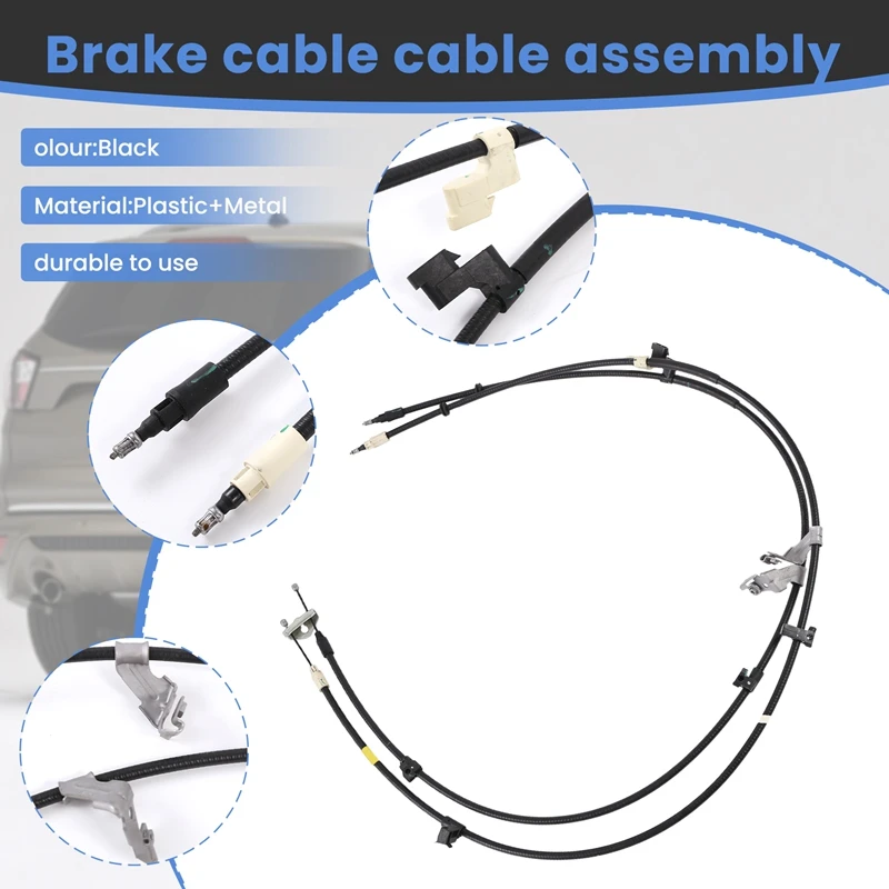 Car Rear Brake Cable Lasso Assemblies CV61-2A603-AE CV61-2A603-AD For Ford Kuga 2013-2021 Parking Cable CV612A603AE
Car Rear Brake Cable Lasso Assemblies CV61-2A603-AE CV61-2A603-AD For Ford Kuga 2013-2021 Parking Cable CV612A603AE