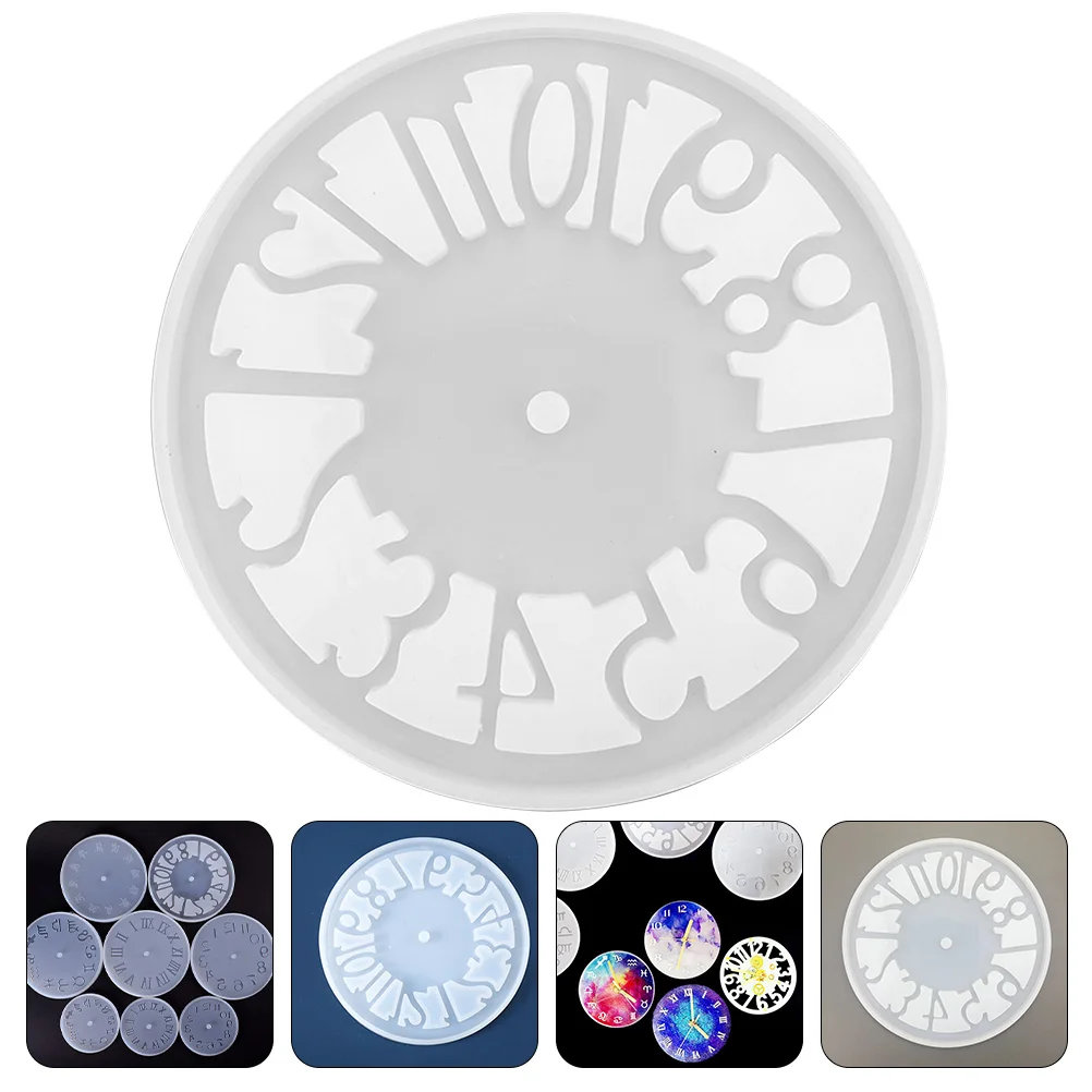 Large Round Clock Plate Silicone Mold For Diy Epoxy Resin Casting Reusable Non-Stick Flexible Mold Kit Perfect For Handicraft
Large Round Clock Plate Silicone Mold For Diy Epoxy Resin Casting Reusable Non-Stick Flexible Mold Kit Perfect For Handicraft