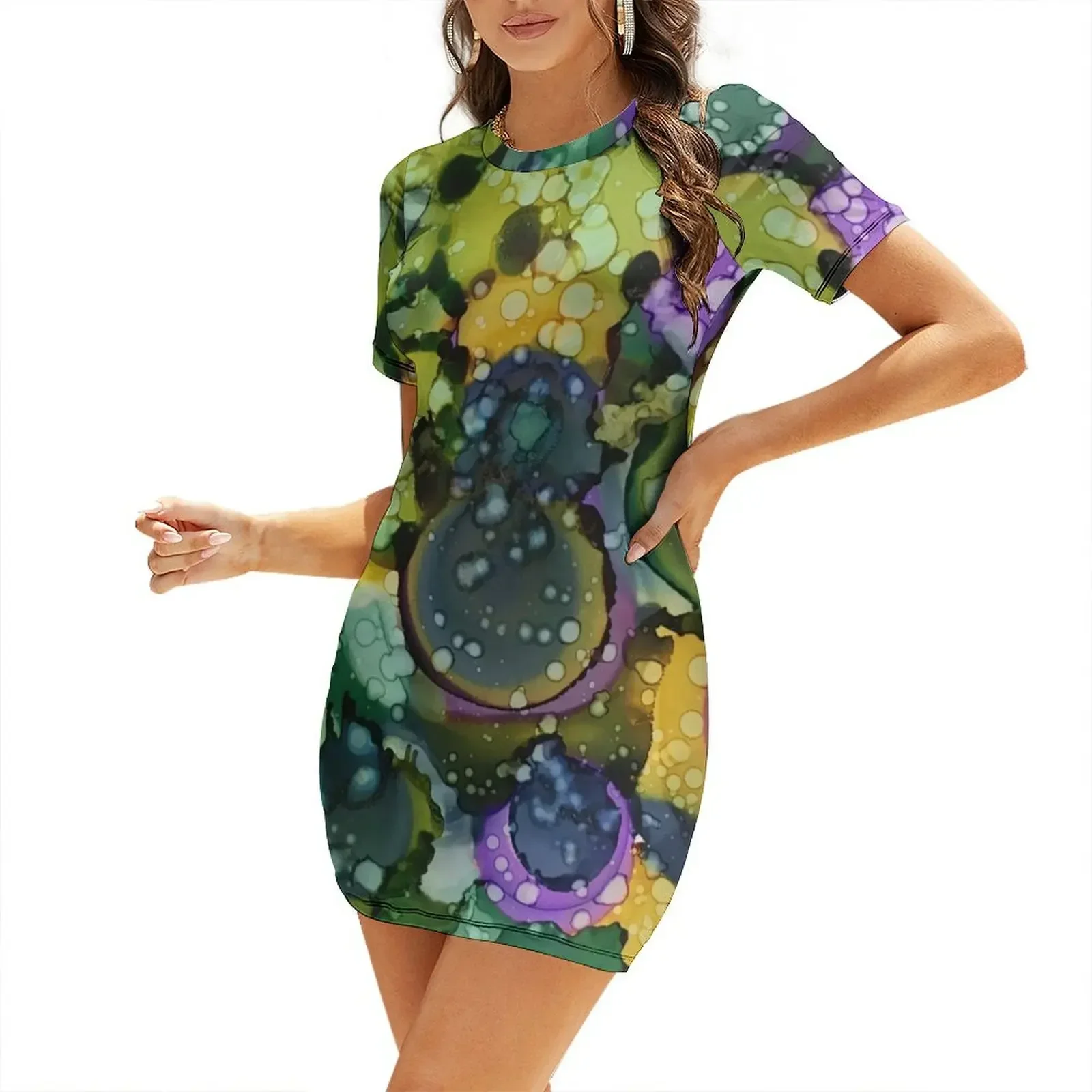 Mardis Gras, Party Gras Short-Sleeved Dress dresses ladies 2026 summer luxury dresses womens clothing Beachwear
Mardis Gras, Party Gras Short-Sleeved Dress dresses ladies 2026 summer luxury dresses womens clothing Beachwear