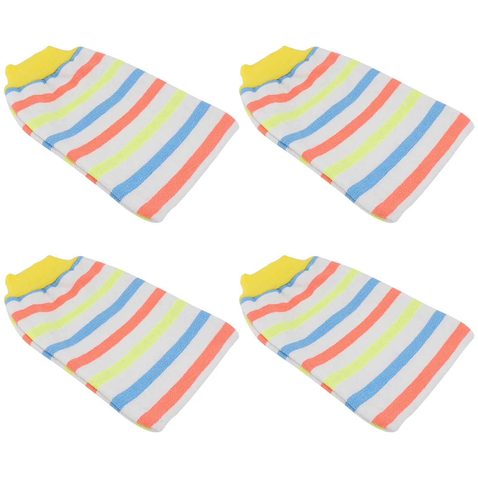 4pcs Exfoliating Gloves Premium Body Scrubber Glove For Shower Bathing Remove Dead Skin Smooth Bath Mitts Supplies Home Daily
4pcs Exfoliating Gloves Premium Body Scrubber Glove For Shower Bathing Remove Dead Skin Smooth Bath Mitts Supplies Home Daily