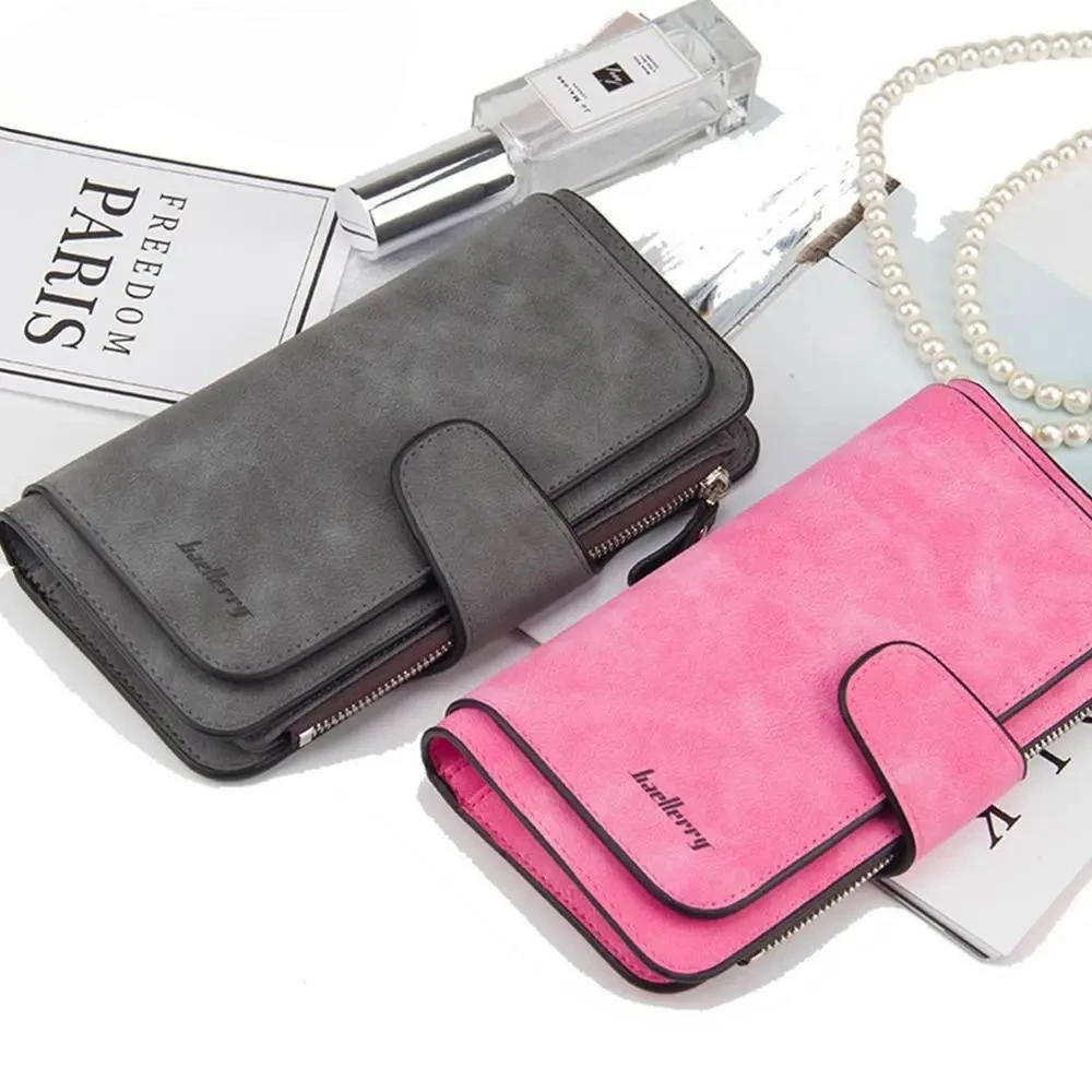 Women Wallets Fashion Long PU Leather Top Quality Card Holder Classic Female Purse Zipper Wallet For Women 
Women Wallets Fashion Long PU Leather Top Quality Card Holder Classic Female Purse Zipper Wallet For Women