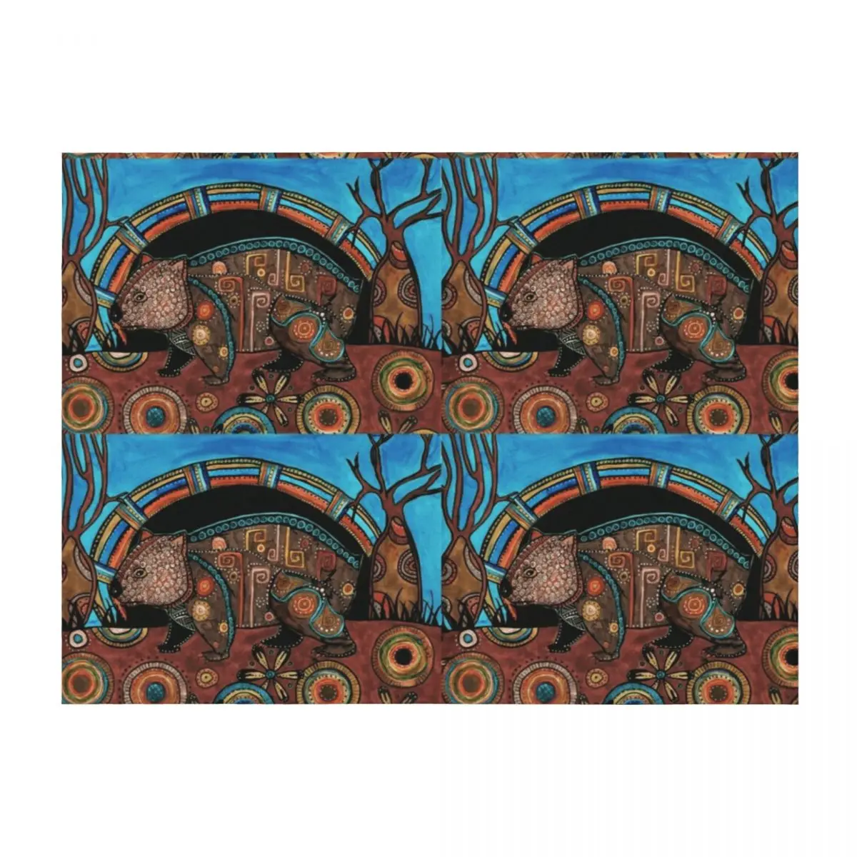 The early wombat catches the rainbow Throw Blanket Soft Big sofa bed Beautifuls Blankets
The early wombat catches the rainbow Throw Blanket Soft Big sofa bed Beautifuls Blankets