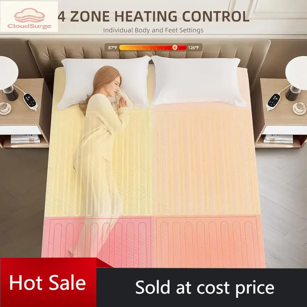 PromotionHeated Mattress Pad with 9 Heat Levels, Auto-Off, Deep Sleep, Washable, Queen Size, 60 x 80
PromotionHeated Mattress Pad with 9 Heat Levels, Auto-Off, Deep Sleep, Washable, Queen Size, 60 x 80
