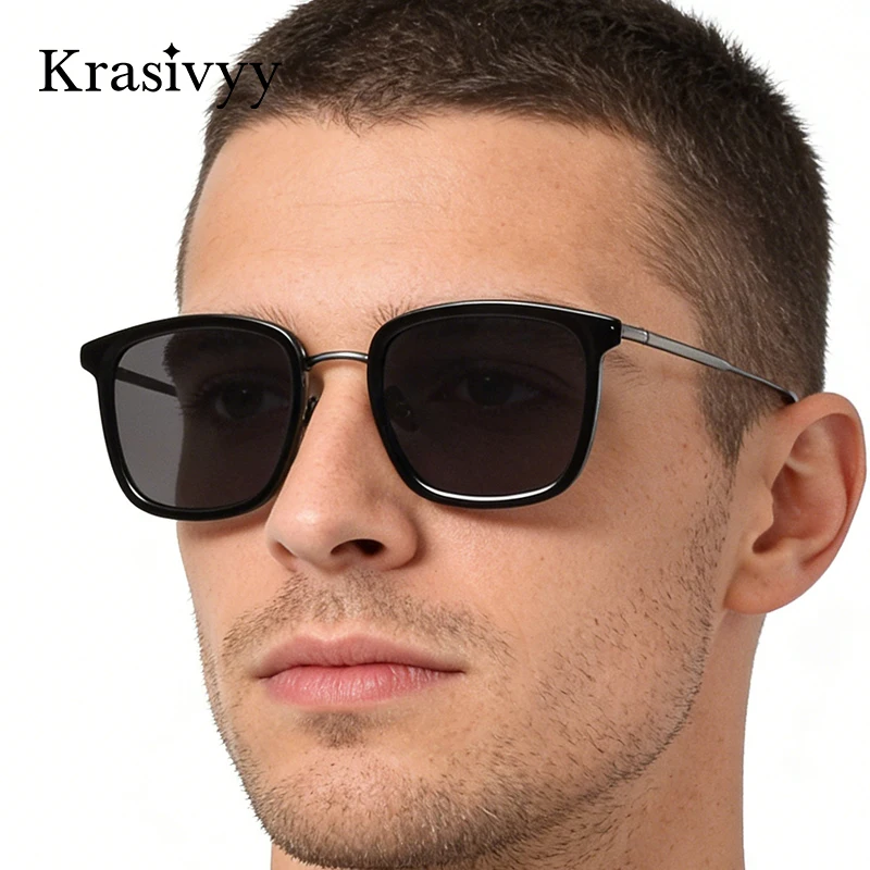 Krasivyy New Square Nylon Sunglasses Men Pure Titanium Ultralight Driving Sun Glasses Brand Quality European UV400 Eyeglasses
Krasivyy New Square Nylon Sunglasses Men Pure Titanium Ultralight Driving Sun Glasses Brand Quality European UV400 Eyeglasses