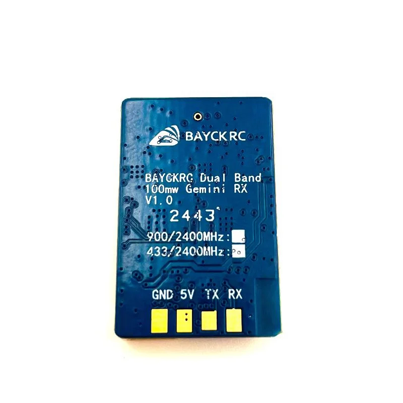 BAYCK C3 915MHZ / 2.4GHz Dual Band 100mW TX Power Gemini RX Dual-antenna Receiver / 868-915-2.4G 8 Reception Modes FPV RC Parts
BAYCK C3 915MHZ / 2.4GHz Dual Band 100mW TX Power Gemini RX Dual-antenna Receiver / 868-915-2.4G 8 Reception Modes FPV RC Parts